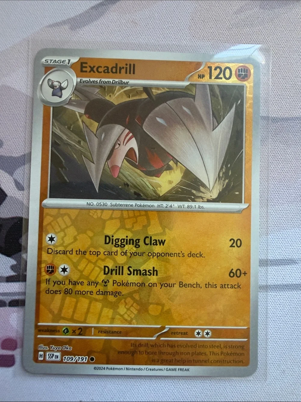 Drilbur & Excadrill Pokémon Evolution Card Lot Reverse Holo ⛏️ ✨5/$25✨